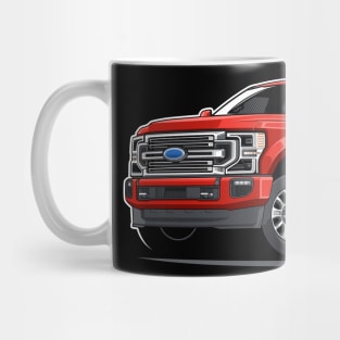 Super Duty F-250 Limited (Red) Mug